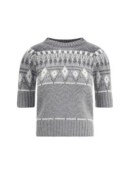 Ermanno Scervino Short Sleeved Sweater