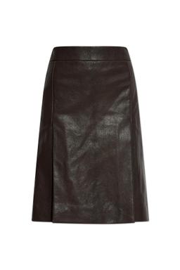 Ferragamo Leather Skirt
