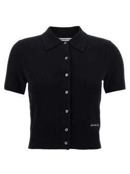 T by Alexander Wang Polo Cardigan