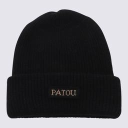 Patou Black Wool Hat