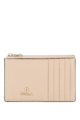 Furla Camelia Leather Card Holder