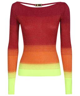 GCDS Ribbed Crew-neck Sweater