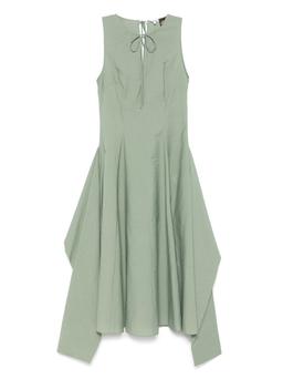 Loewe Cotton Blend Midi Dress