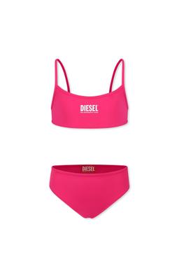 Diesel Fuchsia Bikini For Girl With Logo