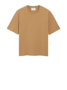 Ami Alexandre Mattiussi Ami T-shirts And Polos Brown