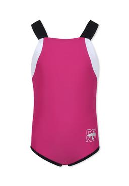DKNY Fuchsia Swimsuit For Girl With Logo