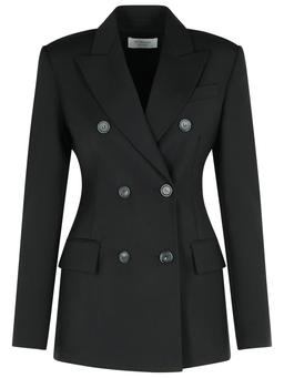 SportMax adamo Black Virgin Wool Blazer