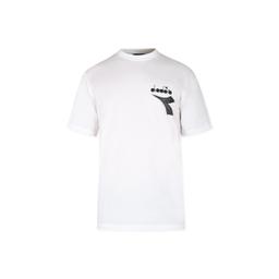 Diadora Black T-shirt For Girl With Logo