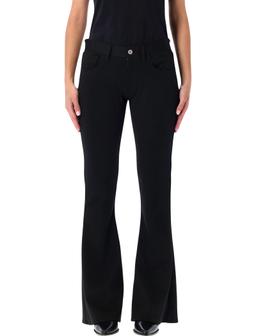 Junya Watanabe Black Low Waist Flare Pants