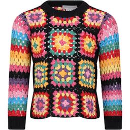 Stella McCartney Kids Black Sweater For Girl