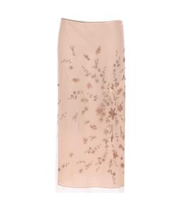 Fendi Tulle Embroidered Skirt