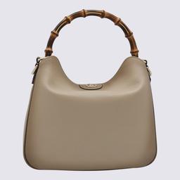 Gucci Beige Leather Diana Medium Top Handle Bag