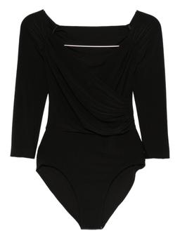 Norma Kamali Draped Bodysuit