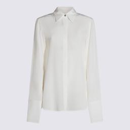 SportMax White Silk Shirt