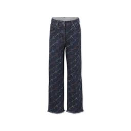Stella McCartney Kids Grey Jeans For Girl With Logo