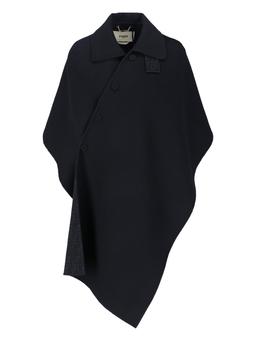 Fendi Virgin Wool Cape ff