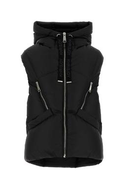 Khrisjoy Black Polyester Blend Down Jacket