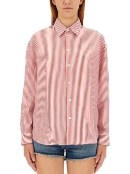 Sporty & Rich Shirt With Stripe Pattern