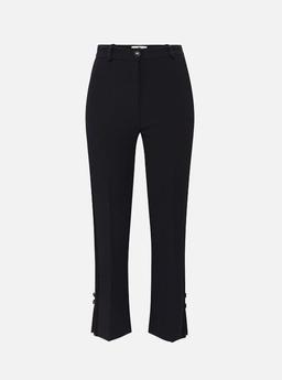 Elisabetta Franchi Cropped Flared Trousers
