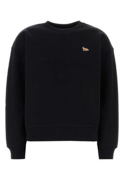 Maison Kitsuné Black Cotton Sweatshirt