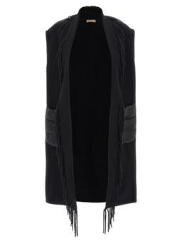 Herno Fringed Vest