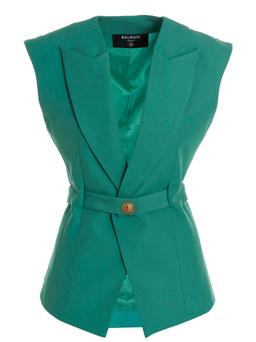 Balmain Grain De Poudre Vest