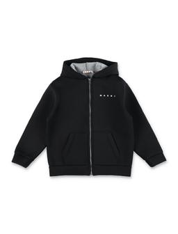 Marni Kid - Zip-up Cotton Blend Hoodie