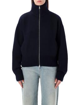 Extreme Cashmere N°438 Xtra Fab Cashmere Zip-up Cardigan