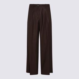 Nine in the Morning Brown Wool Pants
