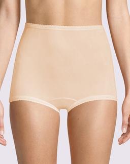 Bali Nylon Freeform Brief Panty Mocha Mist 5 Women's