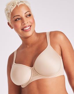 Bali One Smooth U Ultra Light Minimizer Underwire Bra Taupe 36DDD