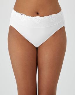 Bali Passion For Comfort Hi-Cut Panty White 6 Women's