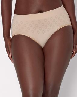 Bali Beautifully Confident Seamless Light Leak & Period Protection Brief Almond S Women's