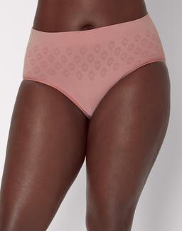 Bali Beautifully Confident Seamless Light Leak & Period Protection Brief Smokey Purple Mauve S Women's