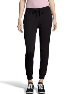 Hanes Sport Women's Performance Fleece Joggers Black/Black