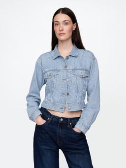 UltraSoft Icon Denim Crop Jacket