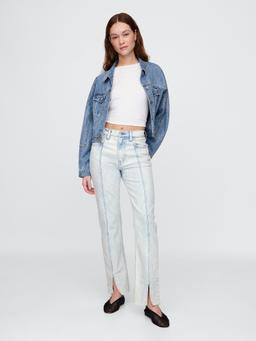 High Rise ’90s Straight Jeans