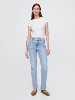 High Rise ’90s Straight Jeans