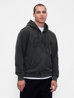 Adult VintageSoft Arch Logo Full-Zip Hoodie