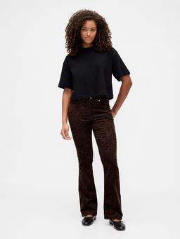 Mid Rise Baby Boot Jeans