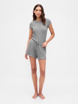 Waffle PJ Shorts