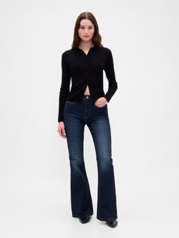 High Rise '70s Flare Jeans