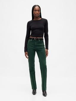 High Rise ’90s Slim Straight Jeans