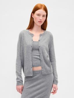 CashSoft Crop Cardigan