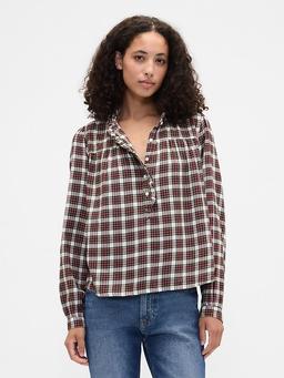 Oversized Ruffle Top