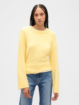 CashSoft Relaxed Crewneck Sweater