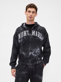 Gap × Disney Tim Burton’s The Nightmare Before Christmas Heavyweight Zip Hoodie