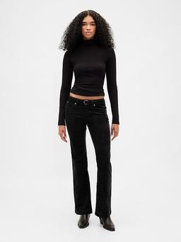 Low Rise Corduroy Long & Lean Pants