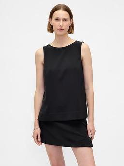 Boatneck Shell Tank Top