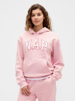 Oversized Gap Nap Logo Hoodie